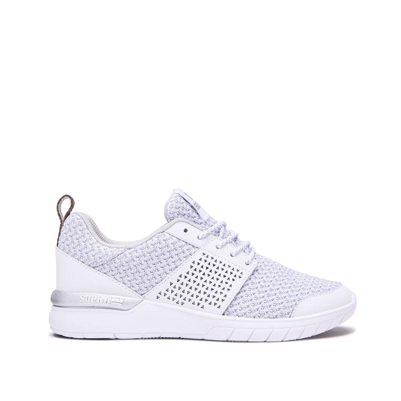 Zapatillas Bajas Supra Argentina Mujer - SCISSOR Blancas (WISDT-1632)